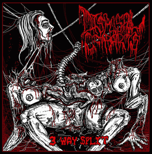 Putrefuck : Disposal of Parts 3 Way Split Putrefuck : Disposal of Parts 3 Way Split